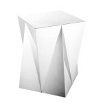 Журнальный Стол  из полированной нержавеющей стали