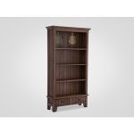 Книжный шкаф из дерева махагони