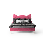 КРОВАТЬ Дизайнерская KITTEN РОЗОВАЯ 160Х200 СМ 