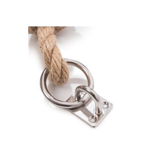 Зеркало с подвеской из каната — изображение 2