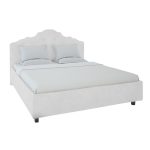 Кровать Palace 200x200 см Велюр Молочный