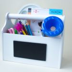 Карандашница большая с ручкой и меловой вставкой — изображение 2