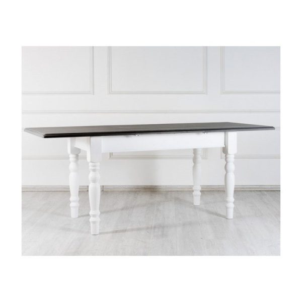 Раскладной обеденный стол Benedict из натурального массива дерева — изображение 3