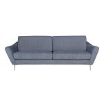  Трехместный диван AGDA  темно-синий
