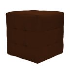 Пуф Руби Paris из экокожи Коричневый