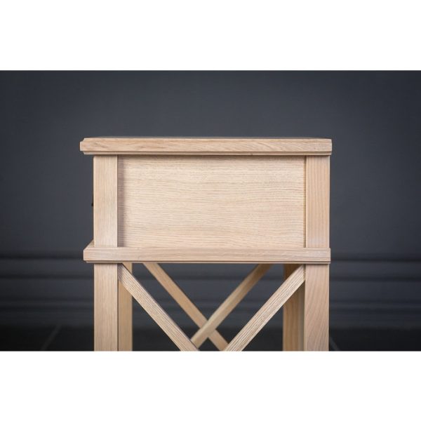 Тумба прикроватная Кембридж с ящиком и полкой большая — изображение 11