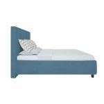 Кровать Royal Black 160х200 см Велюр Морская волна — изображение 3