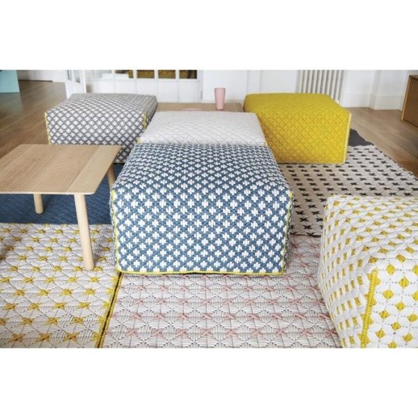 Большой пуф GAN Silai из 100% шерсти — изображение 5