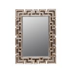 Зеркало  в стальной раме