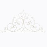 Декоративное панно Фонтейн белый антик