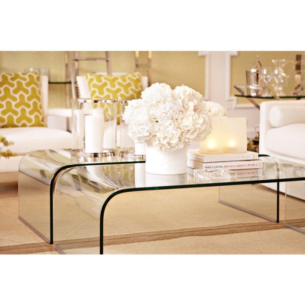 Журнальный столик  Monti из прозрачного стекла  — изображение 2