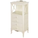 Этажерка Хельга - 4 с четырьмя нижними выдвижными ящиками