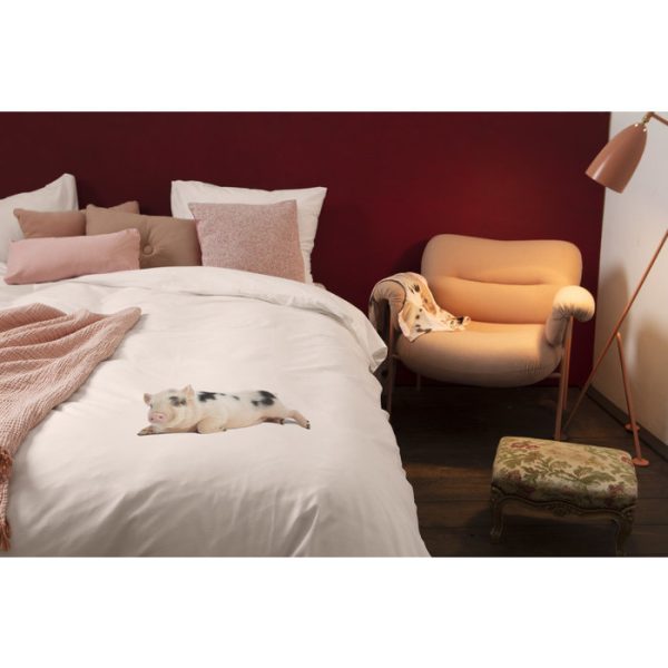 Комплект постельного белья Поросенок розовый 150х200 — изображение 2