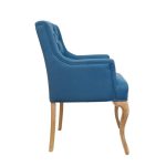 стул с мягкой обивкой Deron blue — изображение 2