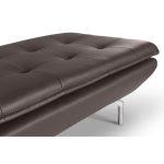 Банкетка Morgan темно-коричневого цвета — изображение 2