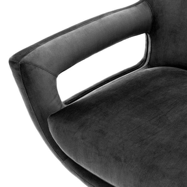 Кресло с подлокотниками  Swivel Chair Flavio — изображение 4