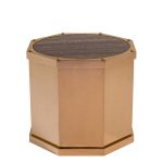 Приставной Журнальный столик Van Roon ROYCE со столешнице из мрамора