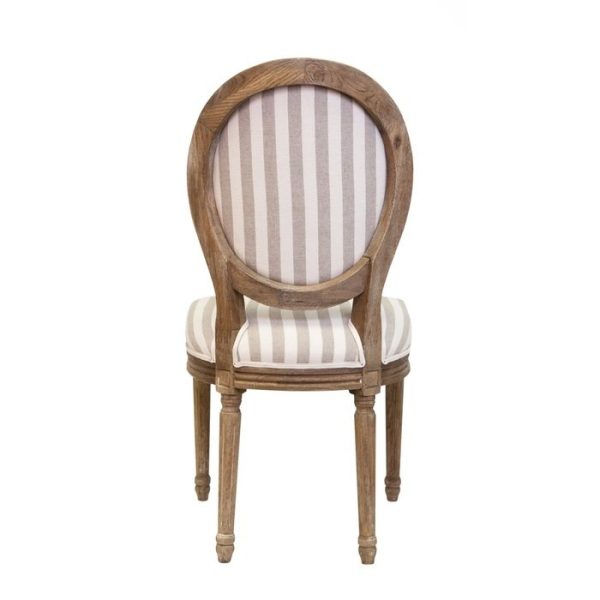 стул с мягкой обивкой Miro pinstripe ver.2 — изображение 3