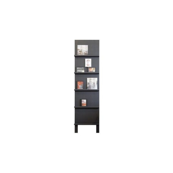 Стеллаж  DISPLAY LEANING SHELVE BLACK — изображение 2