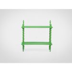 Этажерка из дерева махагони