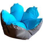 Кресло-мешок Цветок L Tempotest Turquoise