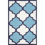 Ковер RUGSBE Marrakech white blue 140х200 см