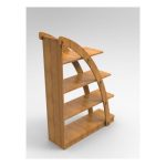 Стеллаж Парус К14 Золотистый Дуб — изображение 6