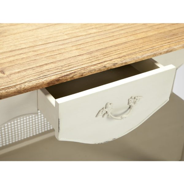 Консоль «Кларисса» декорированная вставками из ротанга  — изображение 2