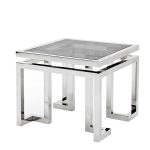 Журнальный столик  Palmer с каркасом из нержавеющей стали 