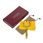 Лупа декоративная Золотая