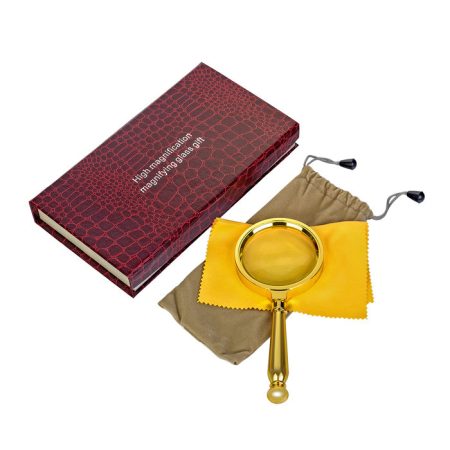 Лупа декоративная Золотая