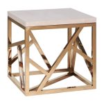 Журнальный столик Geometric из металла и дерева