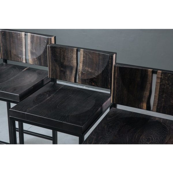 Барный стул из кавказского дуба — изображение 2