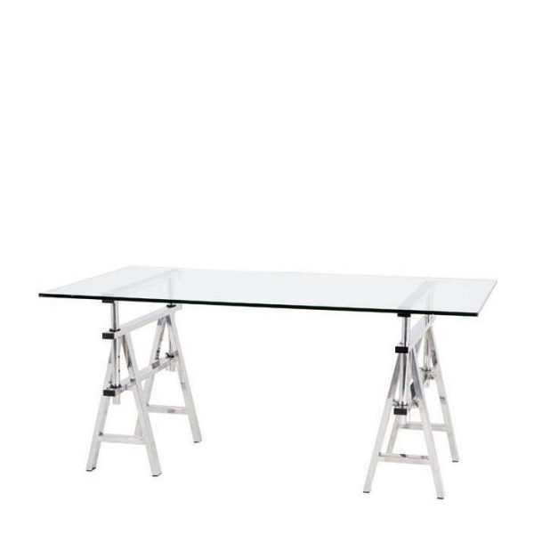 Обеденный Стол  Shaker со стеклянной столешницей  — изображение 2