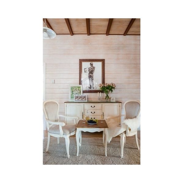 Комод двухстворчатый с 4-мя ящичками на ножках — изображение 2