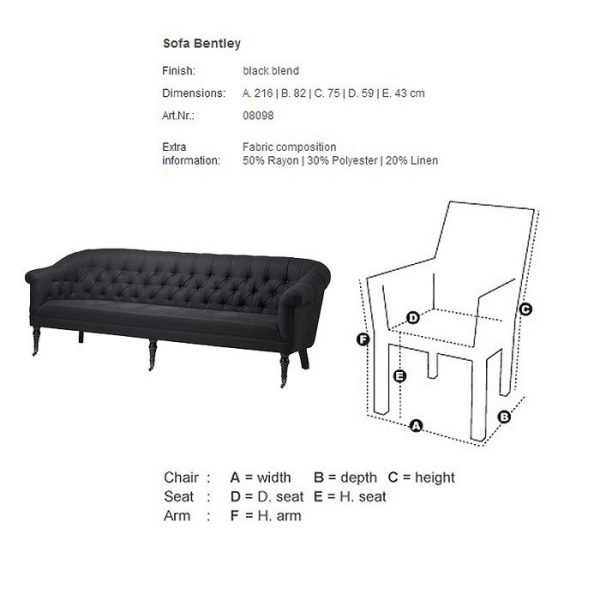 Диван  Bentley  — изображение 2