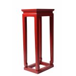 Подставка под цветы из бука красная — изображение 6