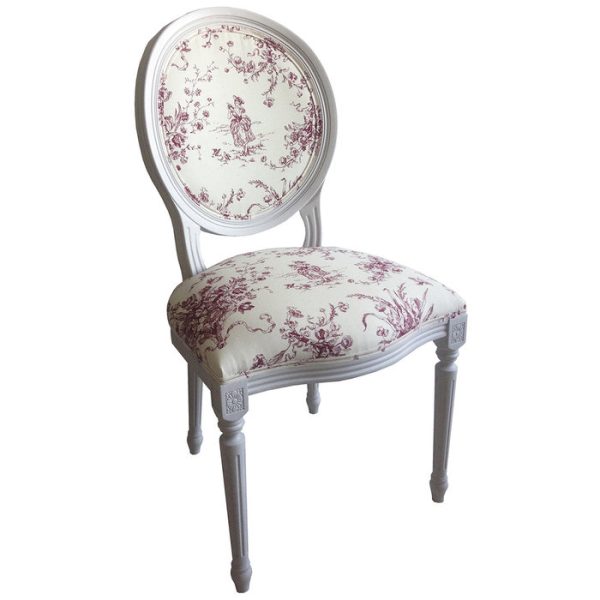 Кресло с обивкой Пастушка Снежный Прованс — изображение 2
