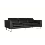  Трехместный диван TOKYO  черный