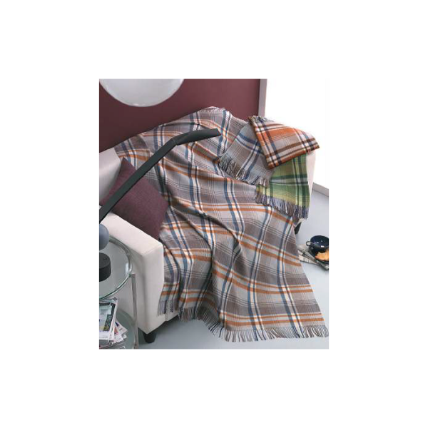 Плед ИЗ ШЕРСТИ С ДОБАВЛЕНИЕМ ХЛОПКА  IRLANDA   — изображение 4