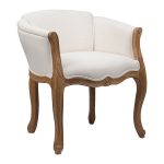 Кресло Cabriole Elizabeth Кремовое Полиэстер — изображение 3