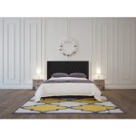 Кровать Wing-2 160х200 см Лён Тёмно-серый — изображение 6