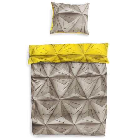 Комплект постельного белья Оригами 150х200 желтый