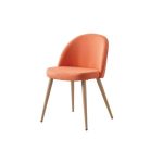 Оранжевый стул Томас с мягким сидением