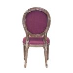 стул с мягкой обивкой Miro violet — изображение 3