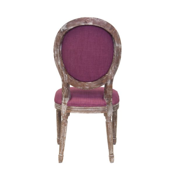 стул с мягкой обивкой Miro violet — изображение 3