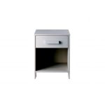 Прикроватная тумбочка  Dennis nightstand pine concrete grey brushed
