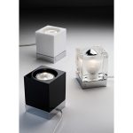 Настольная лампа Fabbian CUBETTO CRYSTAL GLASS Rosse — изображение 3