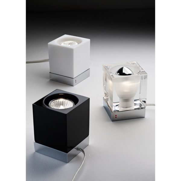 Настольная лампа Fabbian CUBETTO CRYSTAL GLASS Rosse — изображение 3