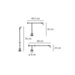 Настольная лампа Artemide Tizio micro Polished chrome  — изображение 8